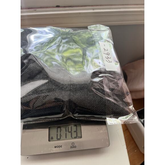 Benedetta B Italy Merino Wool Cashmere Gray Black Button Up Blazer Womens Sz L - Picture 12 of 12